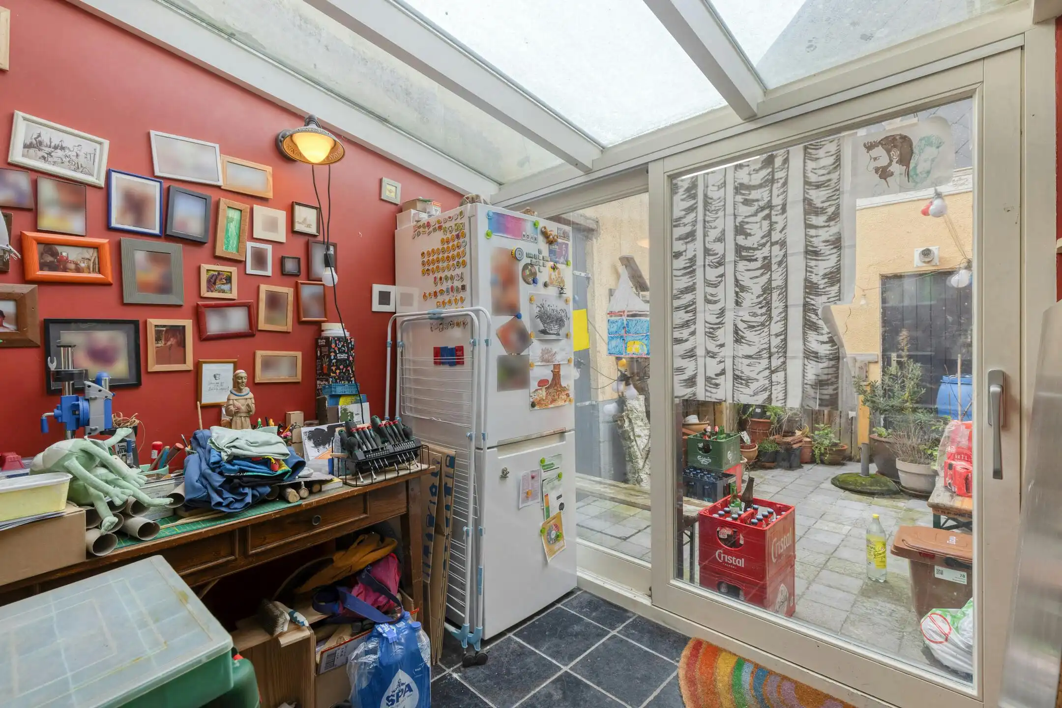 Gezellig huis met met 3 slaapkamers, leuke stadskoer en garage foto 29