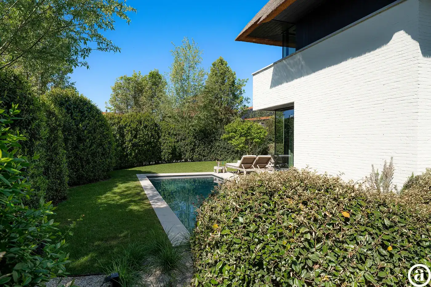 Exclusieve villa met zwembad en prachtige tuin in Knokke. foto 17