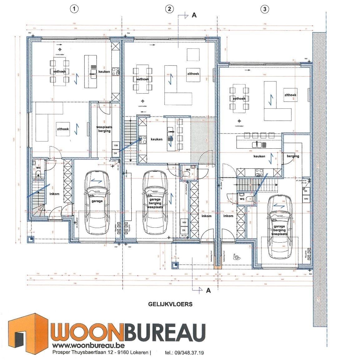 Moderne, energiezuinige nieuwbouwwoning, ruwbouw winddicht, in het centrum van Lokeren op wandelafstand van de markt en met een uitstekende verbinding naar nabu foto 5