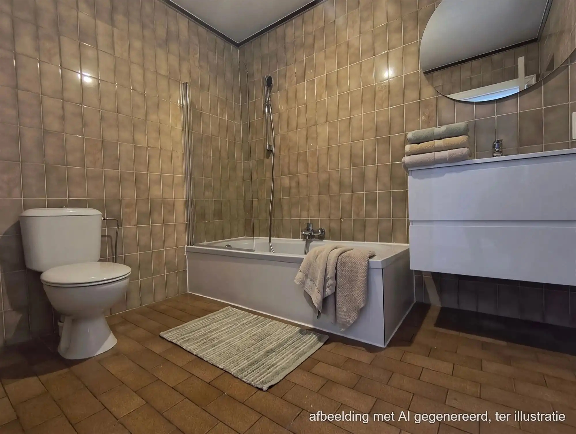 woonhuis -totaal gerenoveerd- met 2 slaapkamers, oprit en garage foto 12