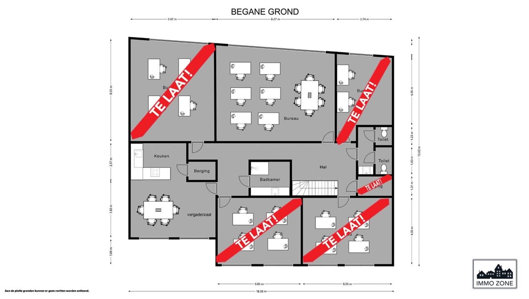Meerdere kanttoorruimtes te regio Gent-Dampoort foto 18