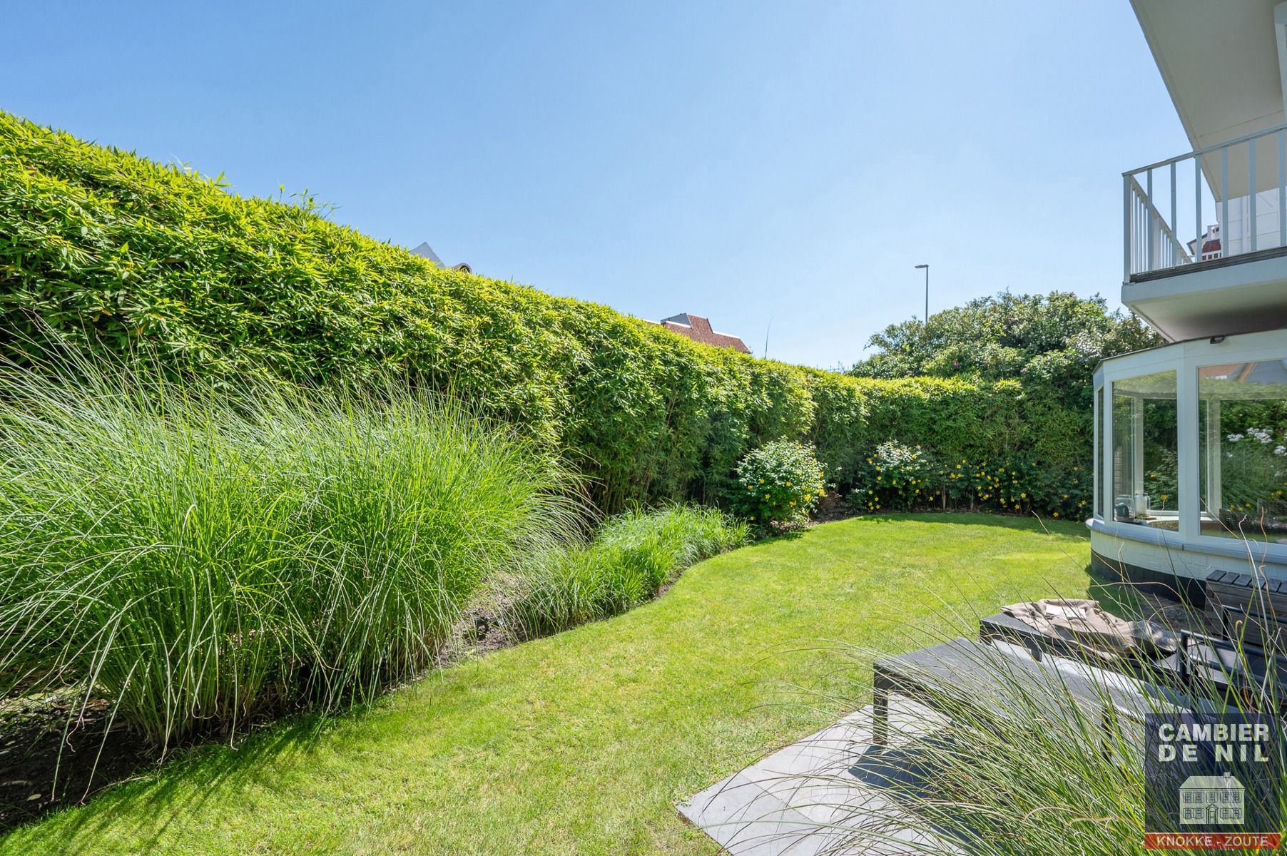 Prachtig hoekappartement met tuin in het Zoute foto 17