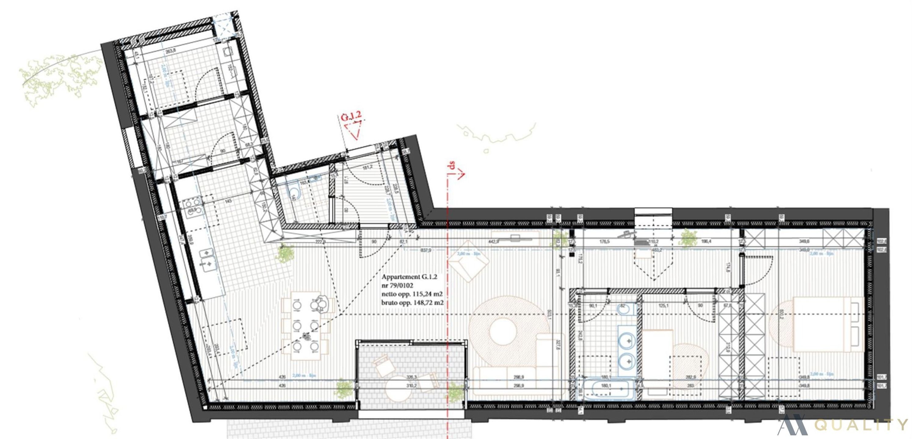 Parkappartement in de Sint-Bernardusabdij foto 21