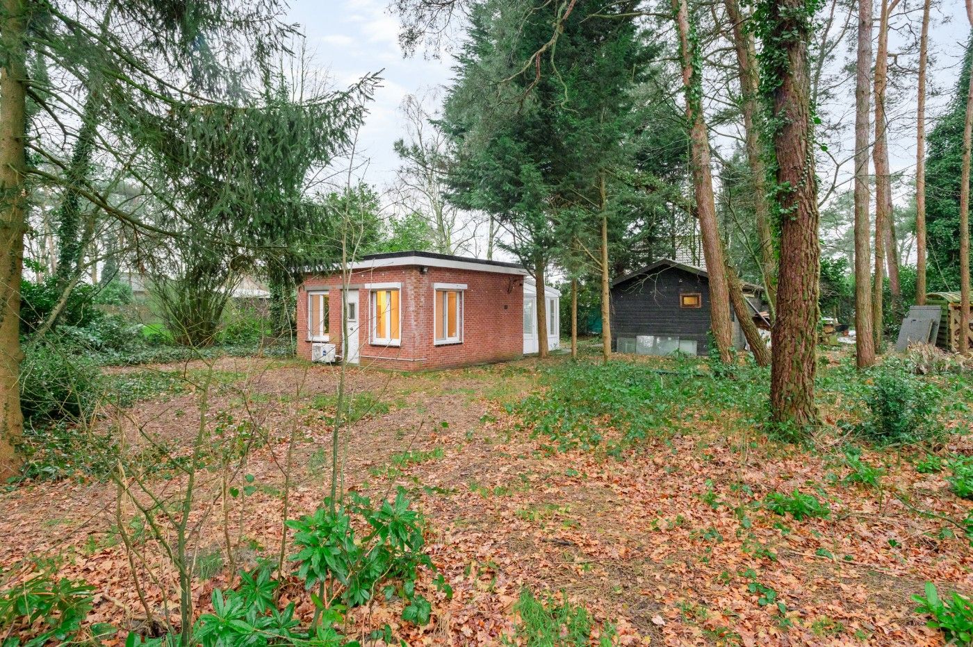 Hoofdfoto van de publicatie: Woning en chalet gelegen in gebied voor verblijfsrecreatie op perceel van 1068m²