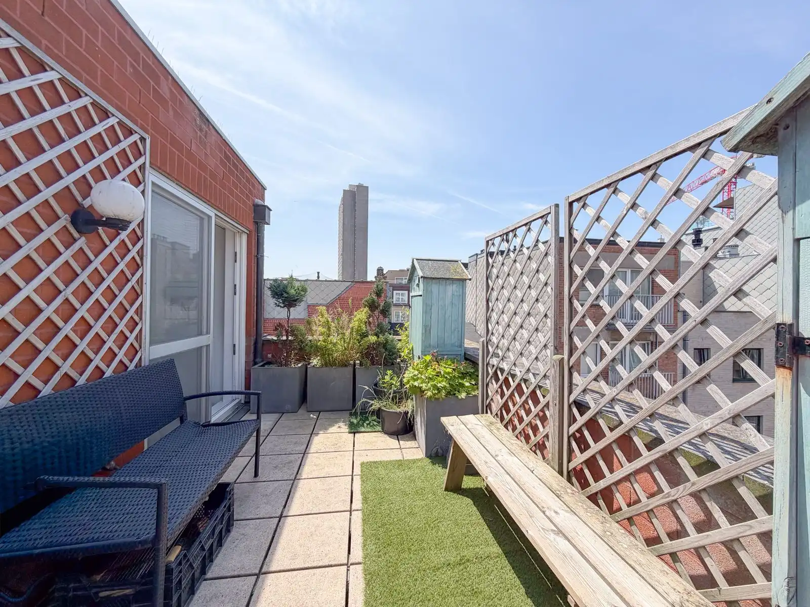 Uniek penthouse appartement met 2 splk en fantastische leefterrassen nabij zee foto 9