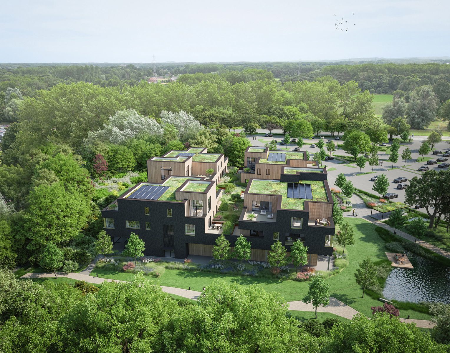 Knap BEN-appartement met zicht op groene binnentuin foto 4