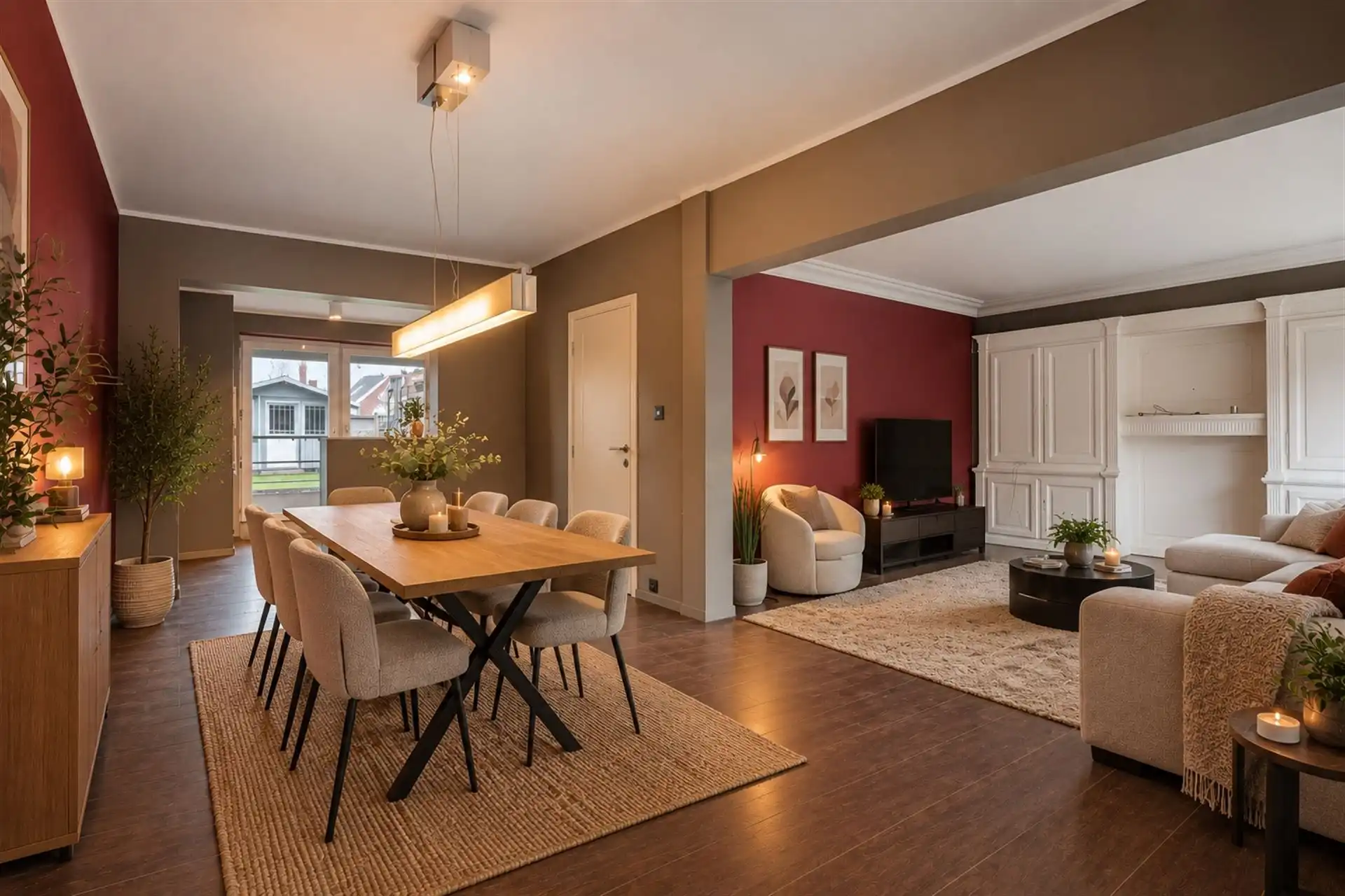 Handelspand met ruim duplex appartement, garage & terras foto 9