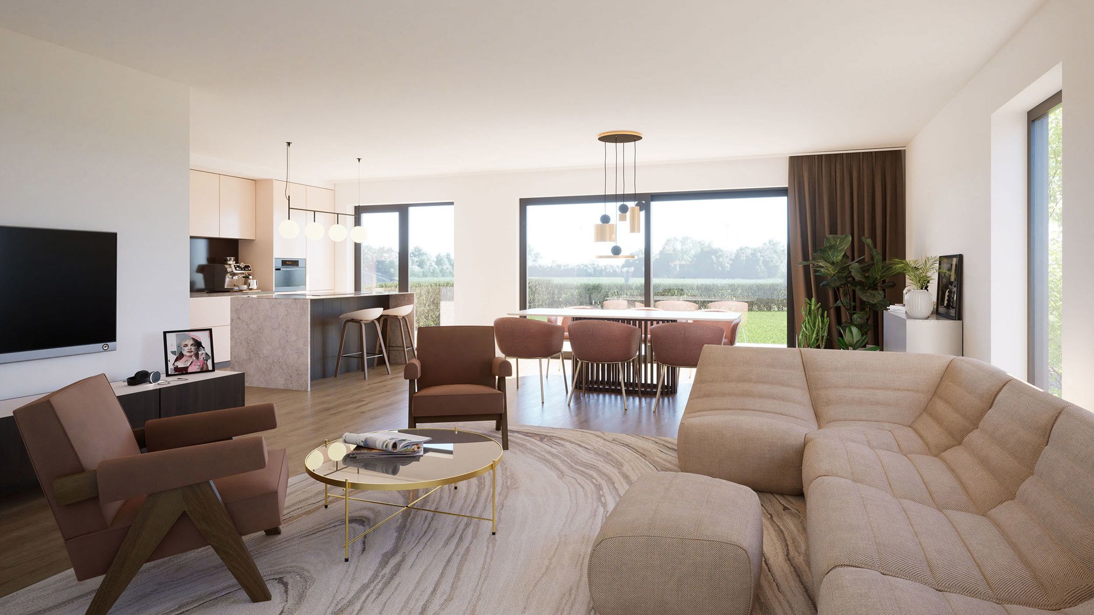 Moderne, energiezuinige halfopen bebouwing (6%BTW) in het landelijke Liezele (Puurs-Sint-Amands) - LOT 1 foto 4