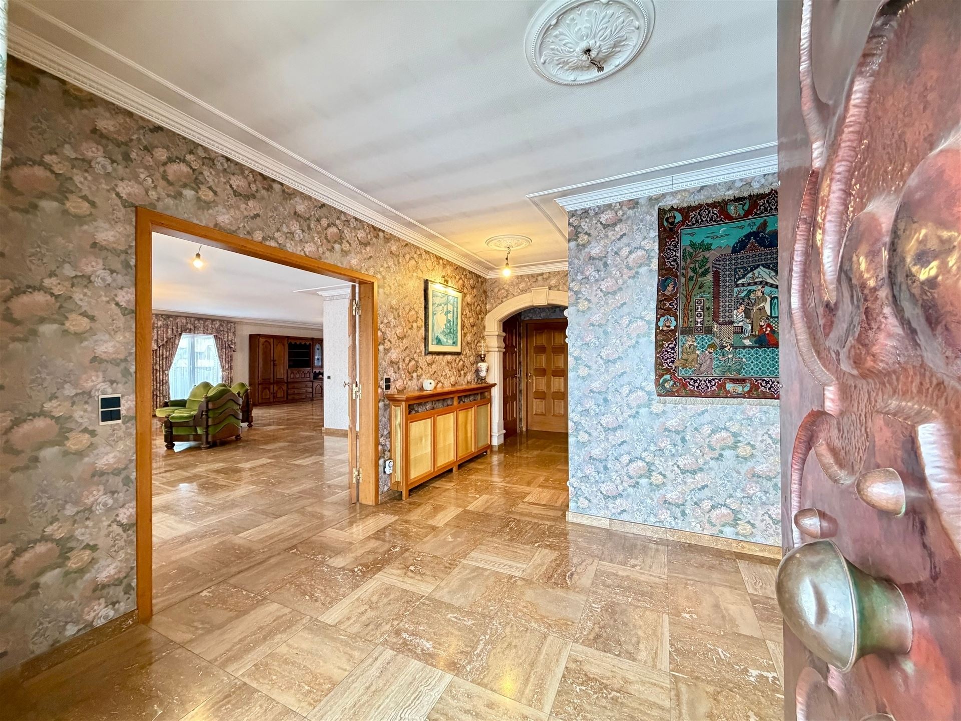 Zeer ruime villa (483 m²) op 16a48ca in Dilsen-Stokkem, goed onderhouden en vol potentieel om te transformeren tot uw hedendaagse droomwoning. foto 3