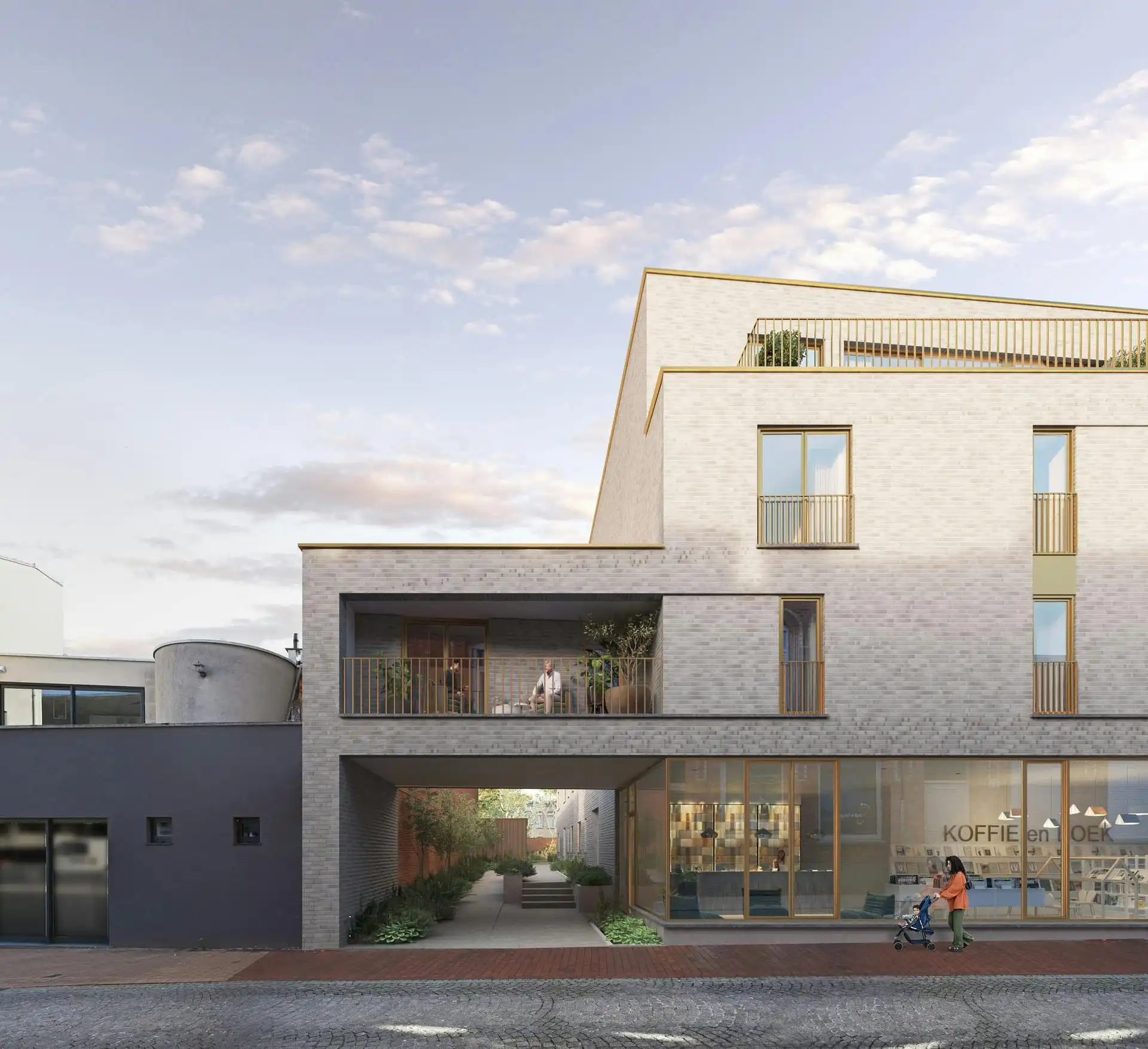 Nieuwbouwappartement in residentie Hieronymus in Poperinge foto 6