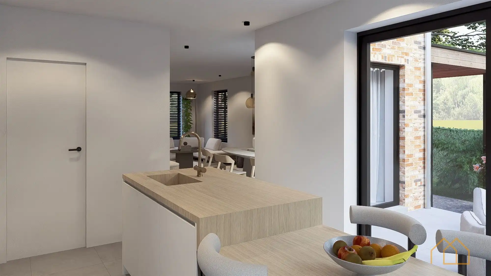 Ruime nieuwbouw van 180m² in Veerle - 4slk mogelijk foto 4