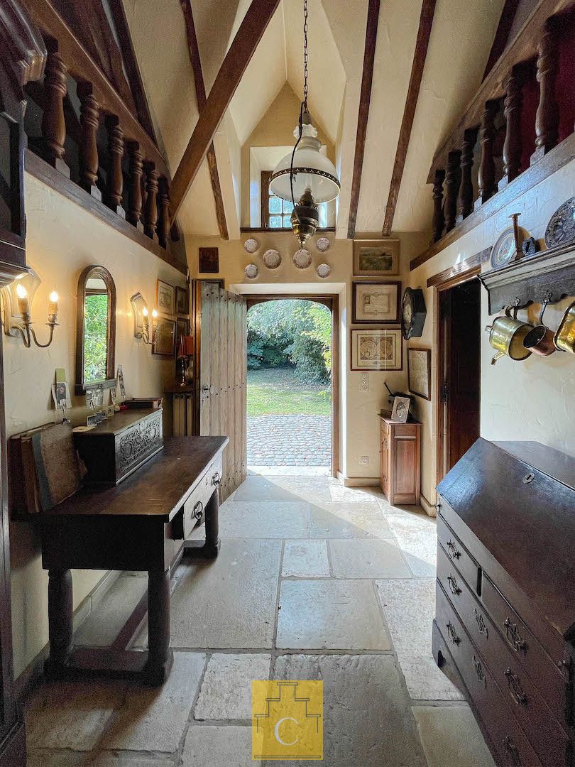 sfeervol landhuis met schuur, garage, zwemvijver en poolhouse, 3 paardenstallen, akkerland en weiland. Idyllische locatie te Torhout (Sint-Henricus), 2,55 ha foto 14