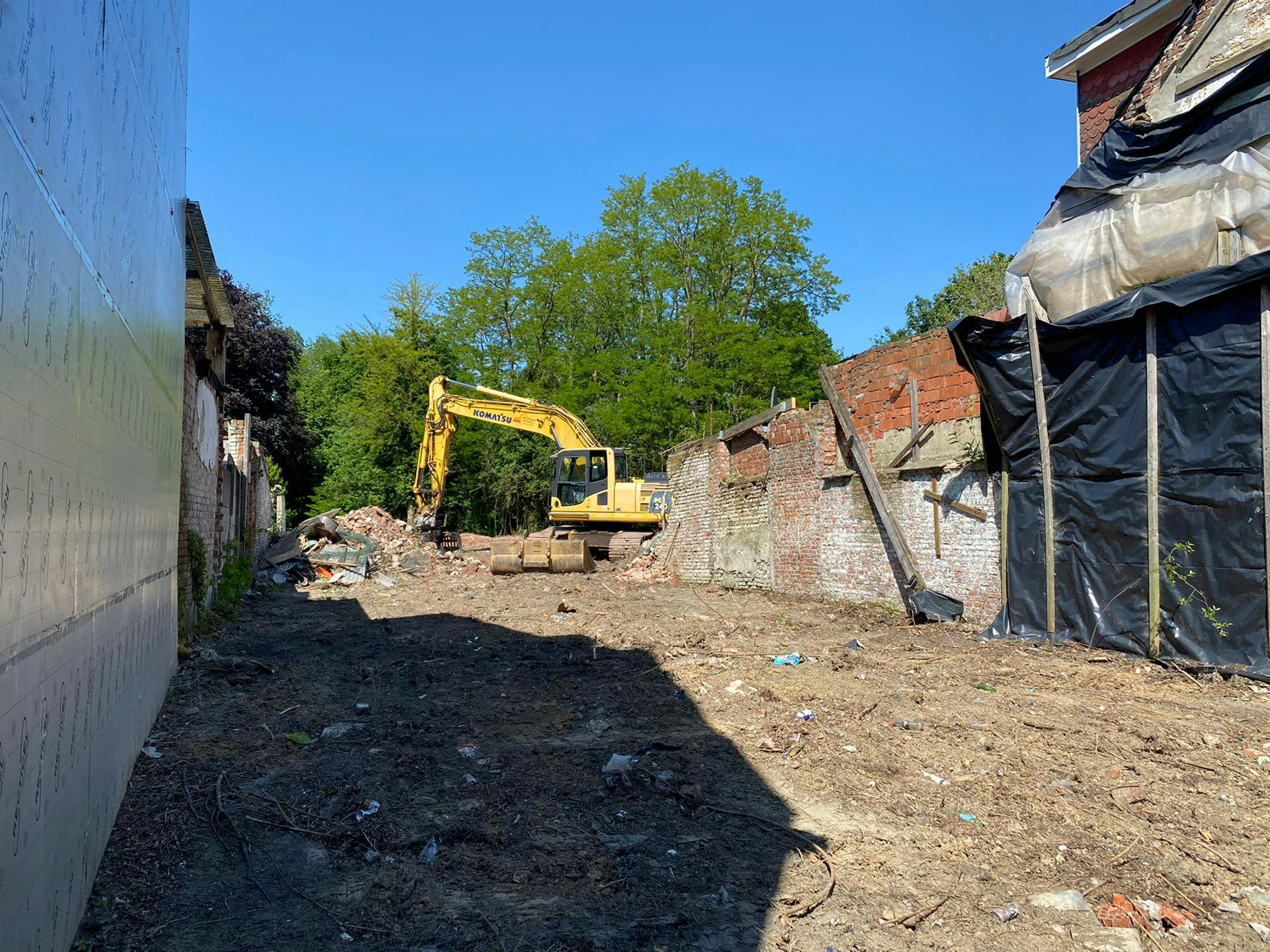 Bouwgrond 170m² geschikt voor gesloten bebouwing in centrum Temse foto 3