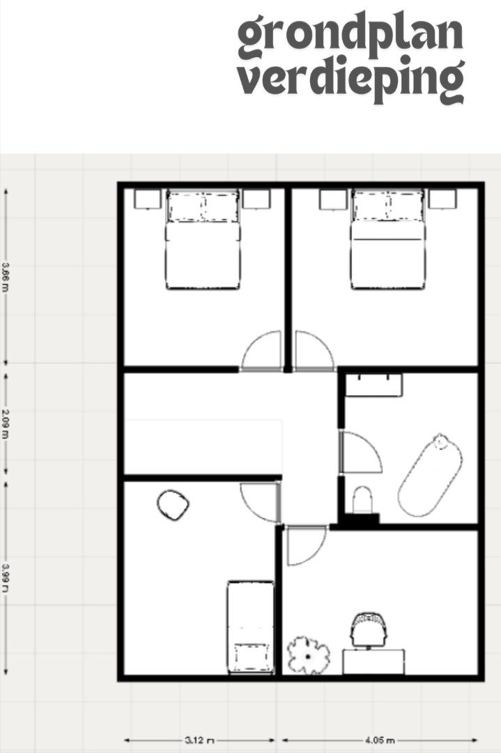 Verder af te werken vier slaapkamer woning met tuin en garage  foto 4