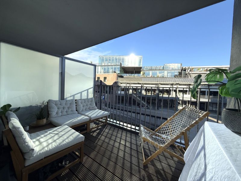 Leuk rustig gelegen appartement met terras in DOK NOORD foto 2