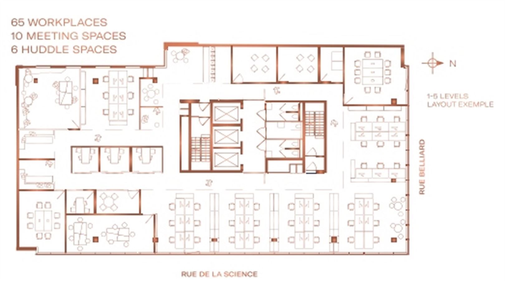 SCIENCE 12/ BELLIARD 35: kantoren te huur vanaf 496m² foto 6