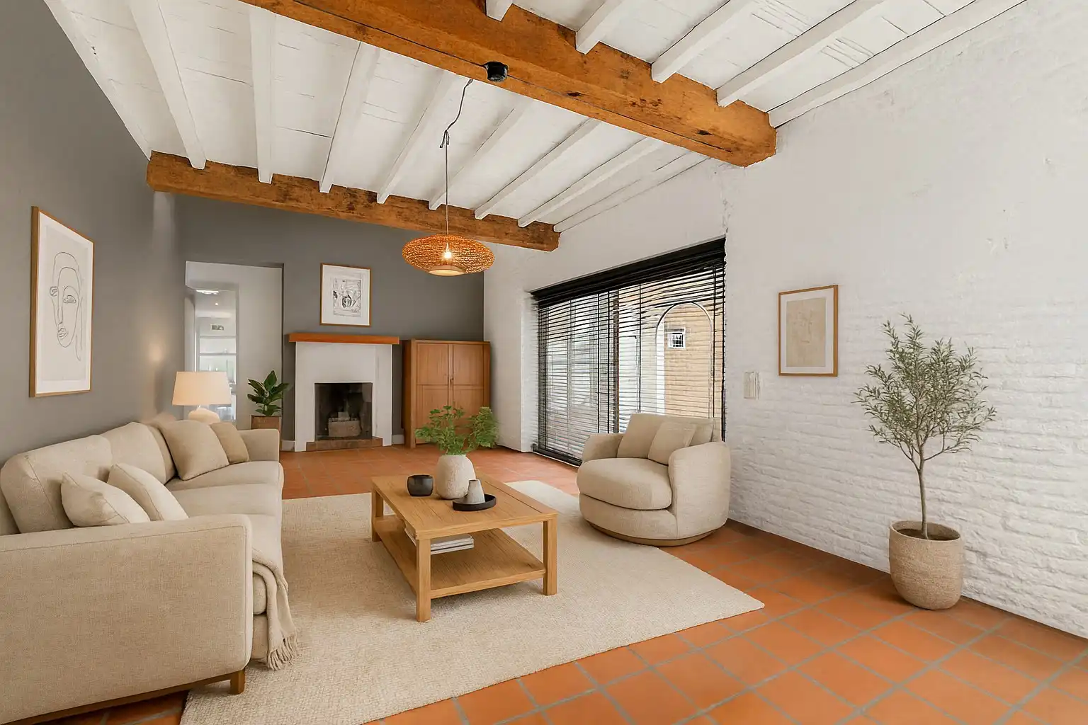 Karaktervolle woning aan het kanaal in Bornem foto 3