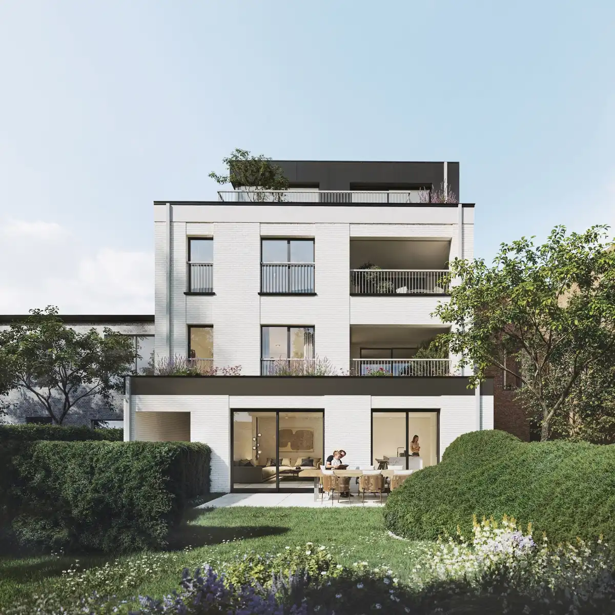 Ruim app (126m²) met 3 slpks (6%BTW!) foto {{pictureIndex}}