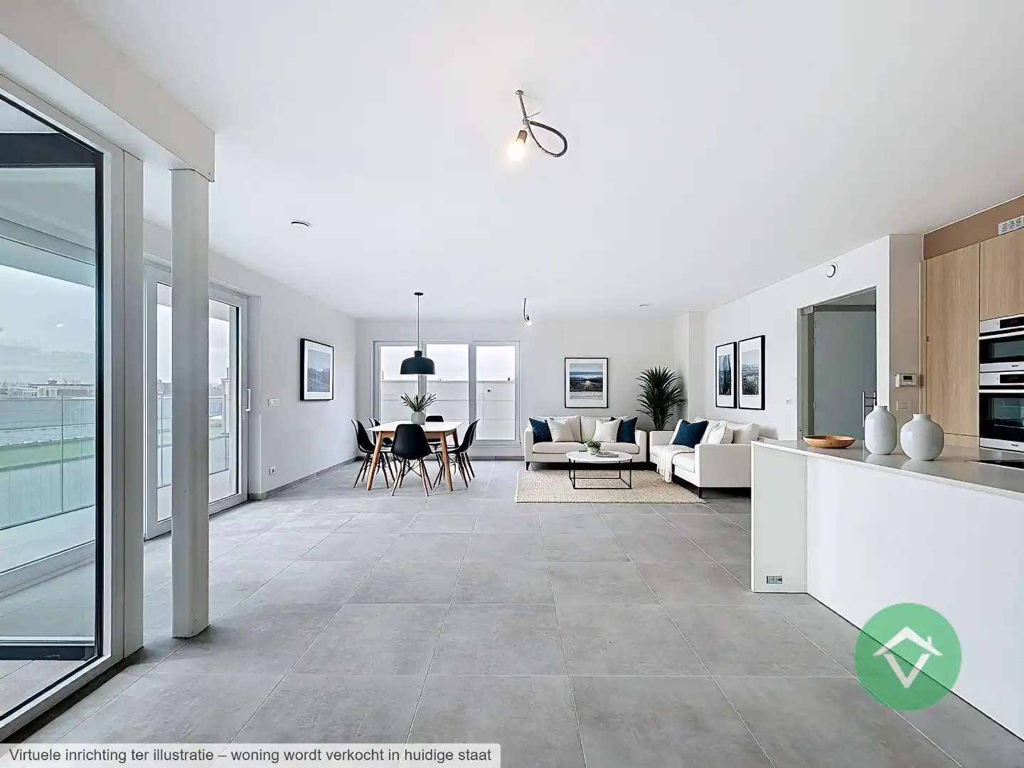 Wonen nabij jachthaven en zee - ruim appartement met terras en drie slaapkamers foto 7