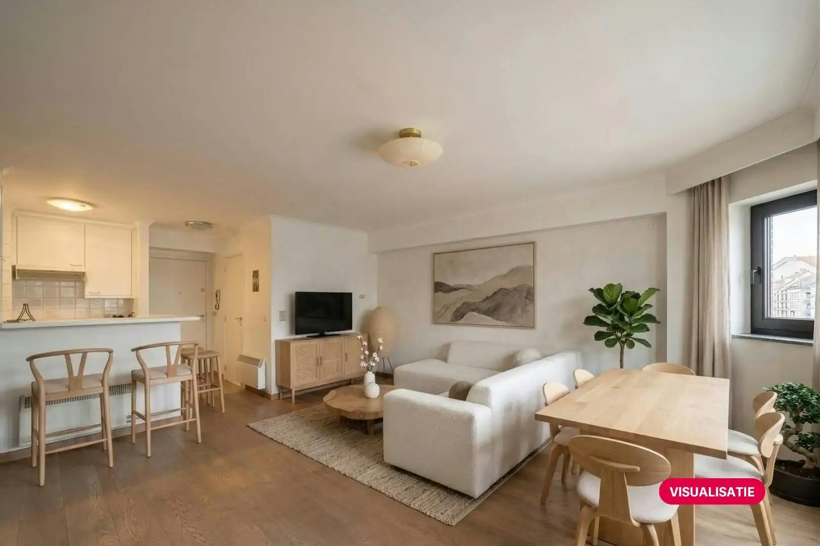 Studio met zijdelings zeezicht te koop in Knokke foto 3