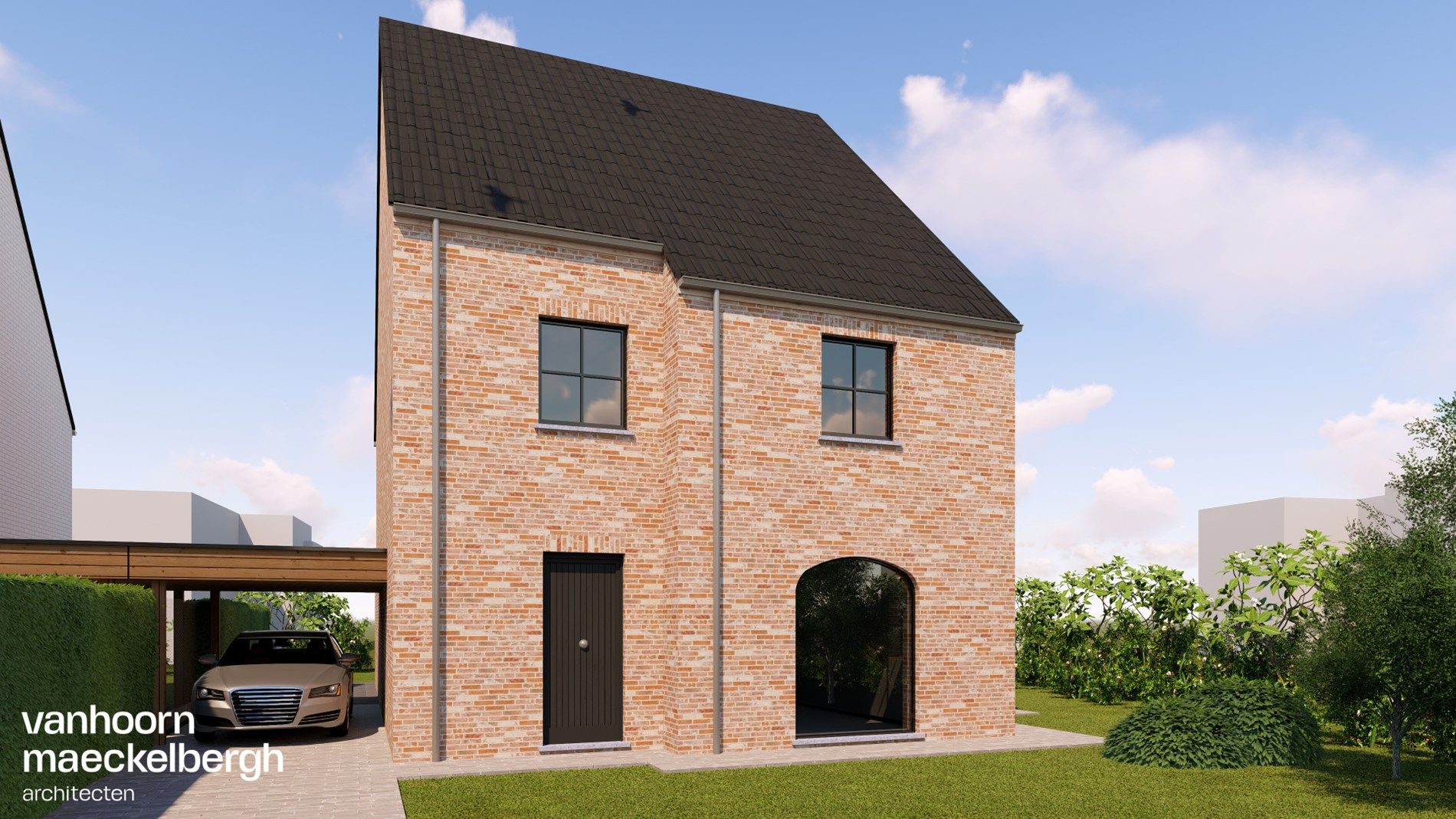 Nieuwbouwvilla in residentiële buurt nabij het centrum van Gistel foto 5