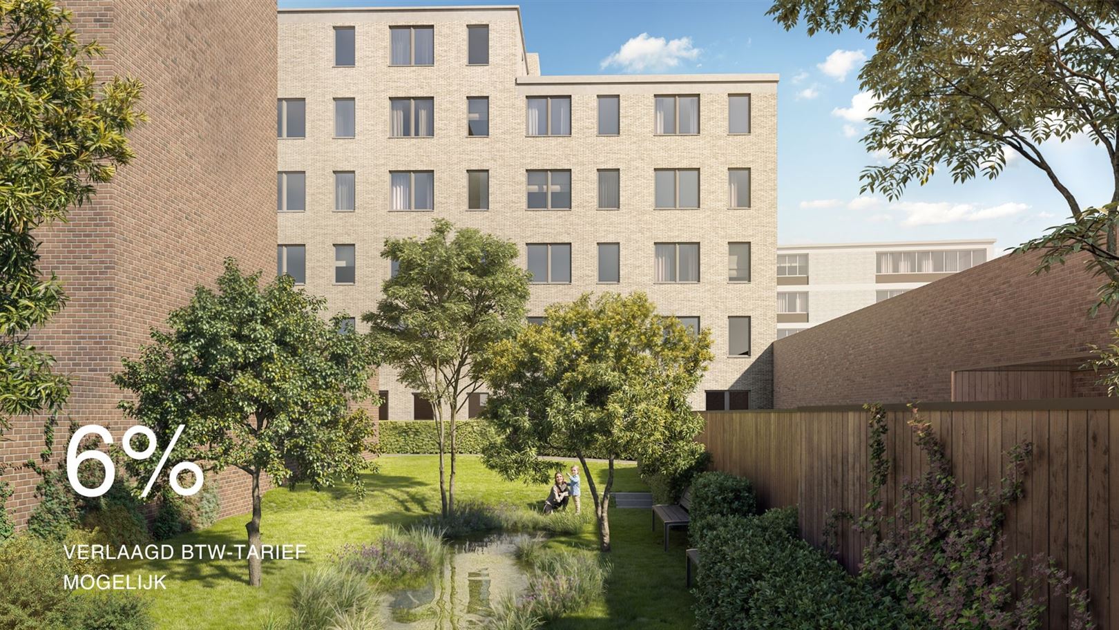 Nieuwbouw gelijkvloers appartement in Zegelpark foto {{pictureIndex}}