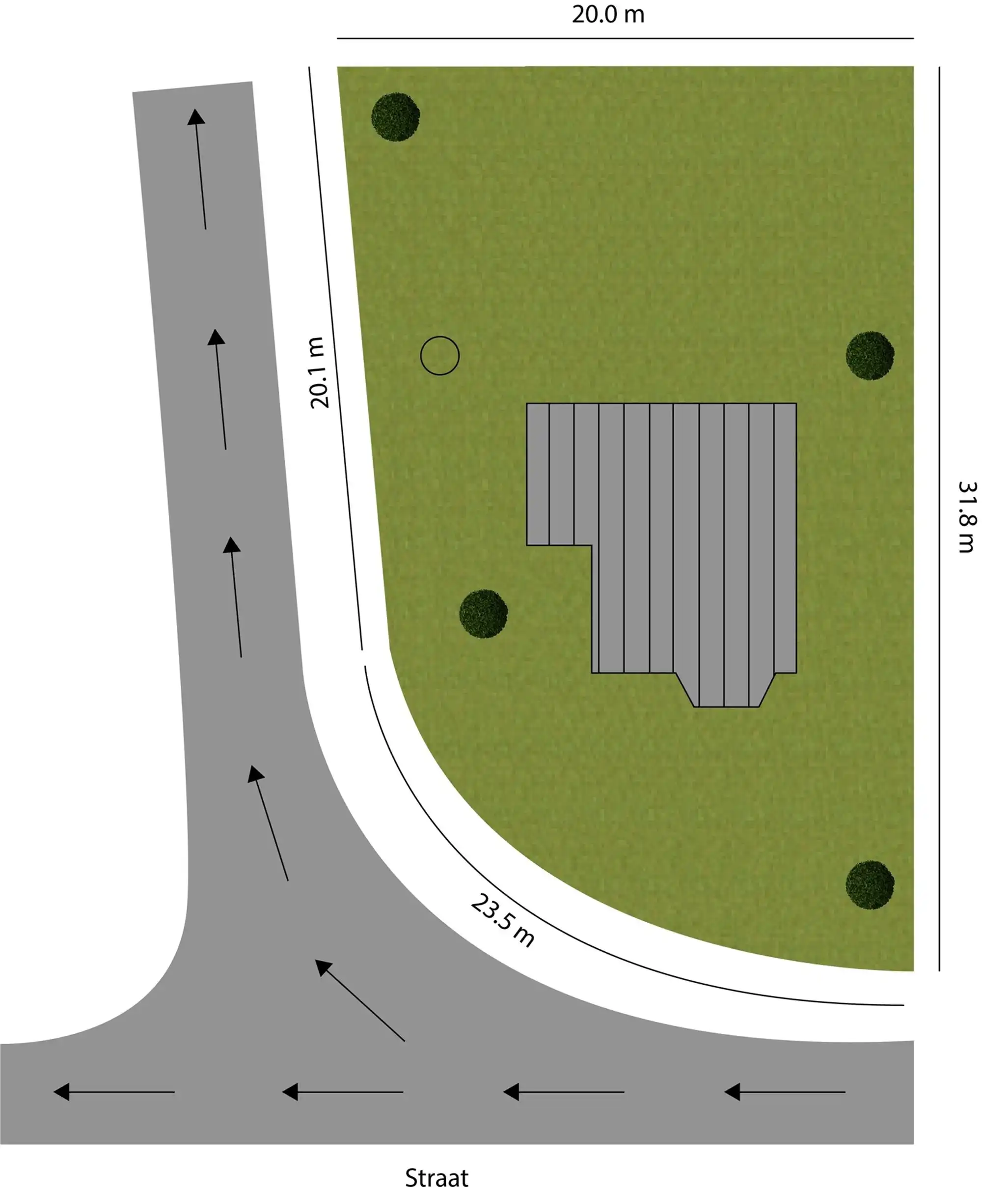 TE RENOVEREN OF AF TE BREKEN WONING OP EEN RUSTIGE LIGGEN TE PAAL foto 21