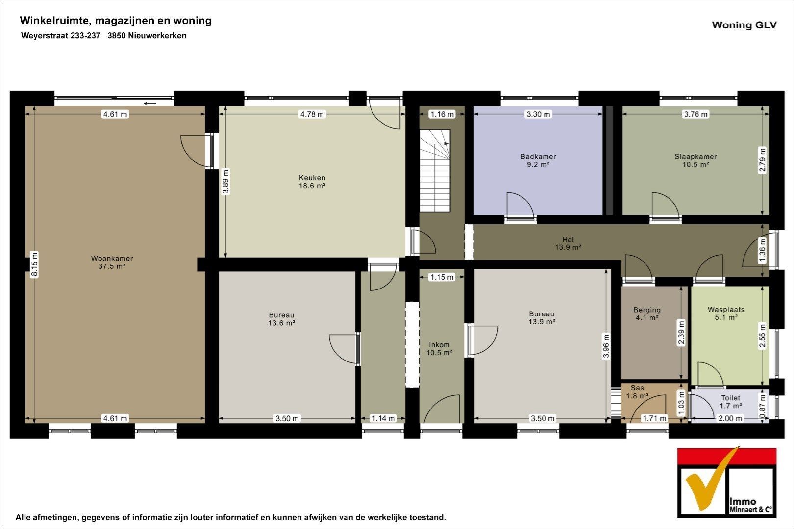 HANDELS- EN OPSLAGRUIMTES + WONING foto 28