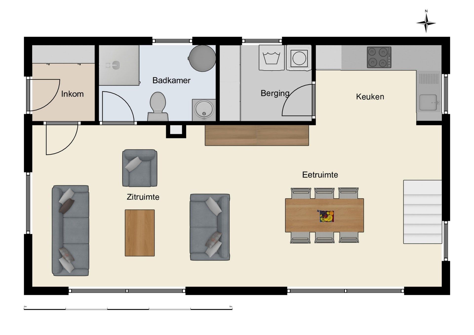 Charmante recreatiewoning in een groene omgeving foto 24