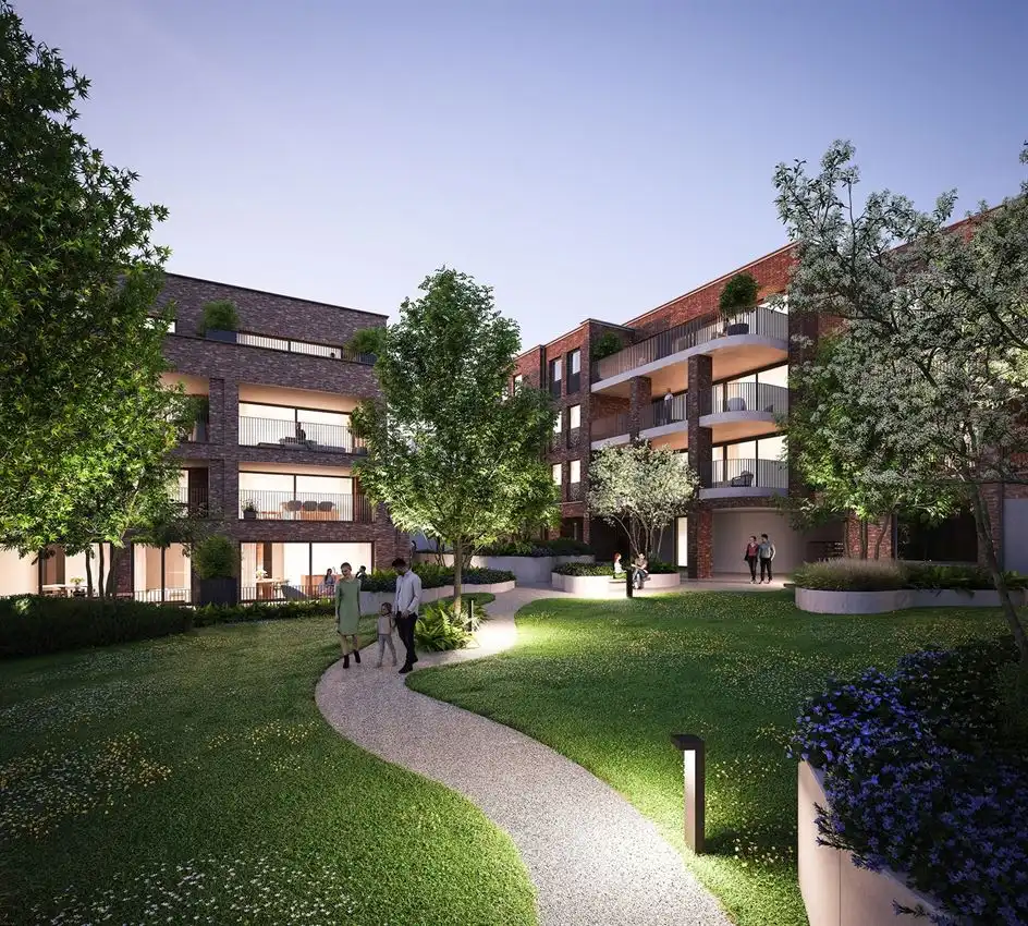 Penthouse met 2 slk met zicht op de abdijtoren foto 26