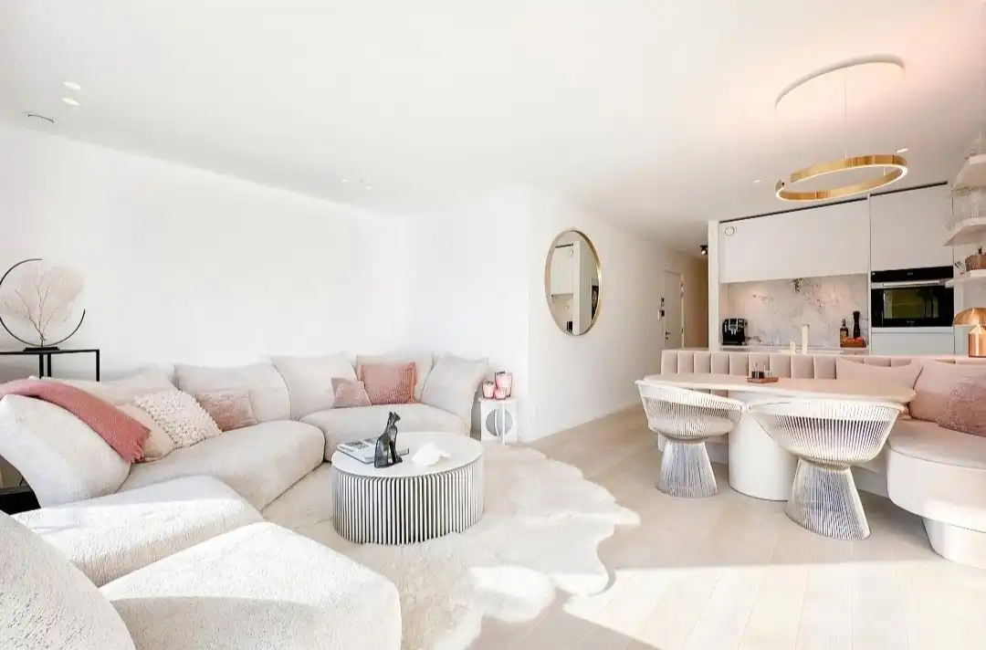 Subliem appartement met zonneterras, genietend van prachtige open zichten op het groen en de villa's van het Zoute. foto 3