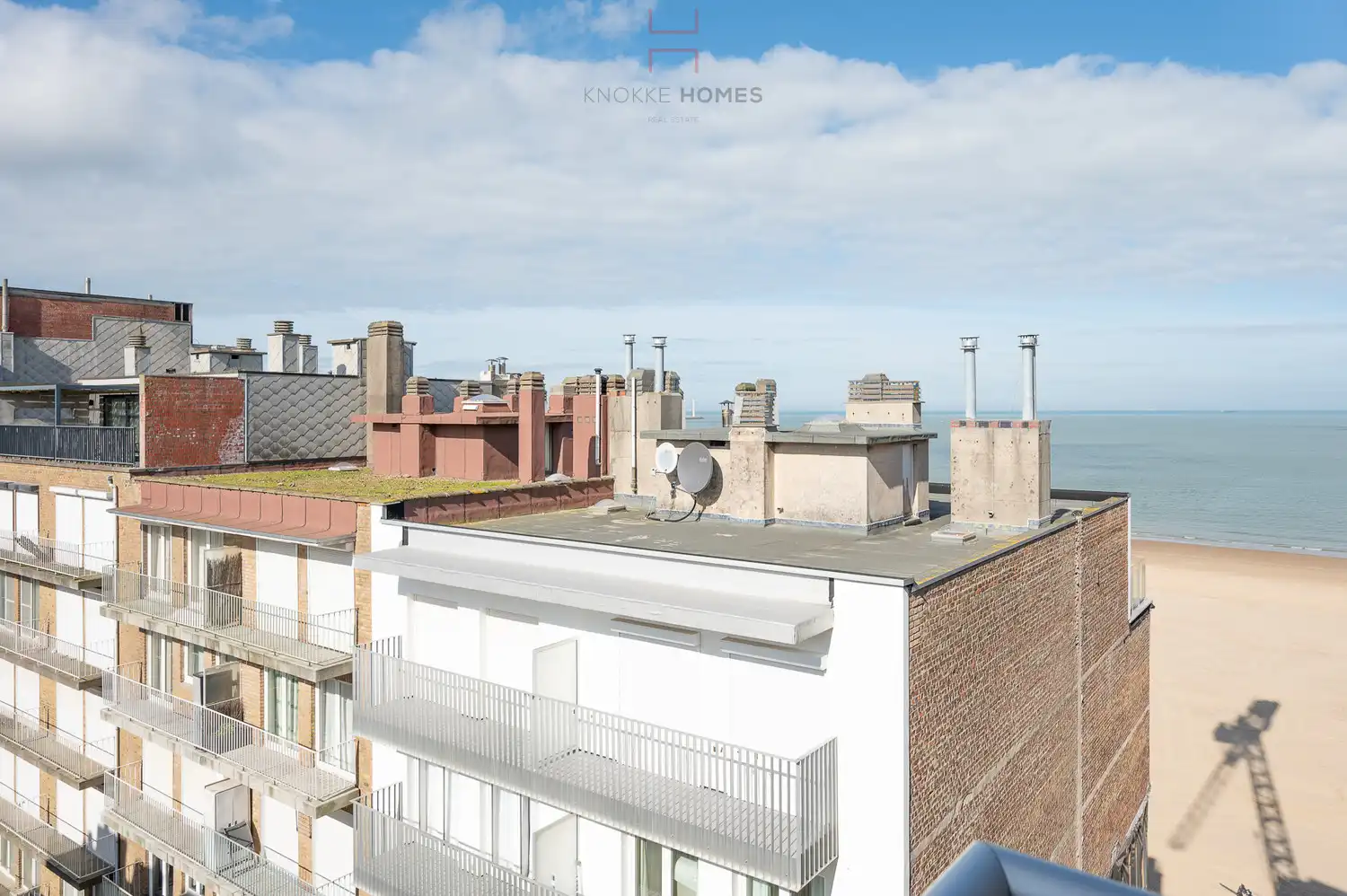 Uitzonderlijk dakappartement met panoramisch zeezicht in Duinbergen foto 18