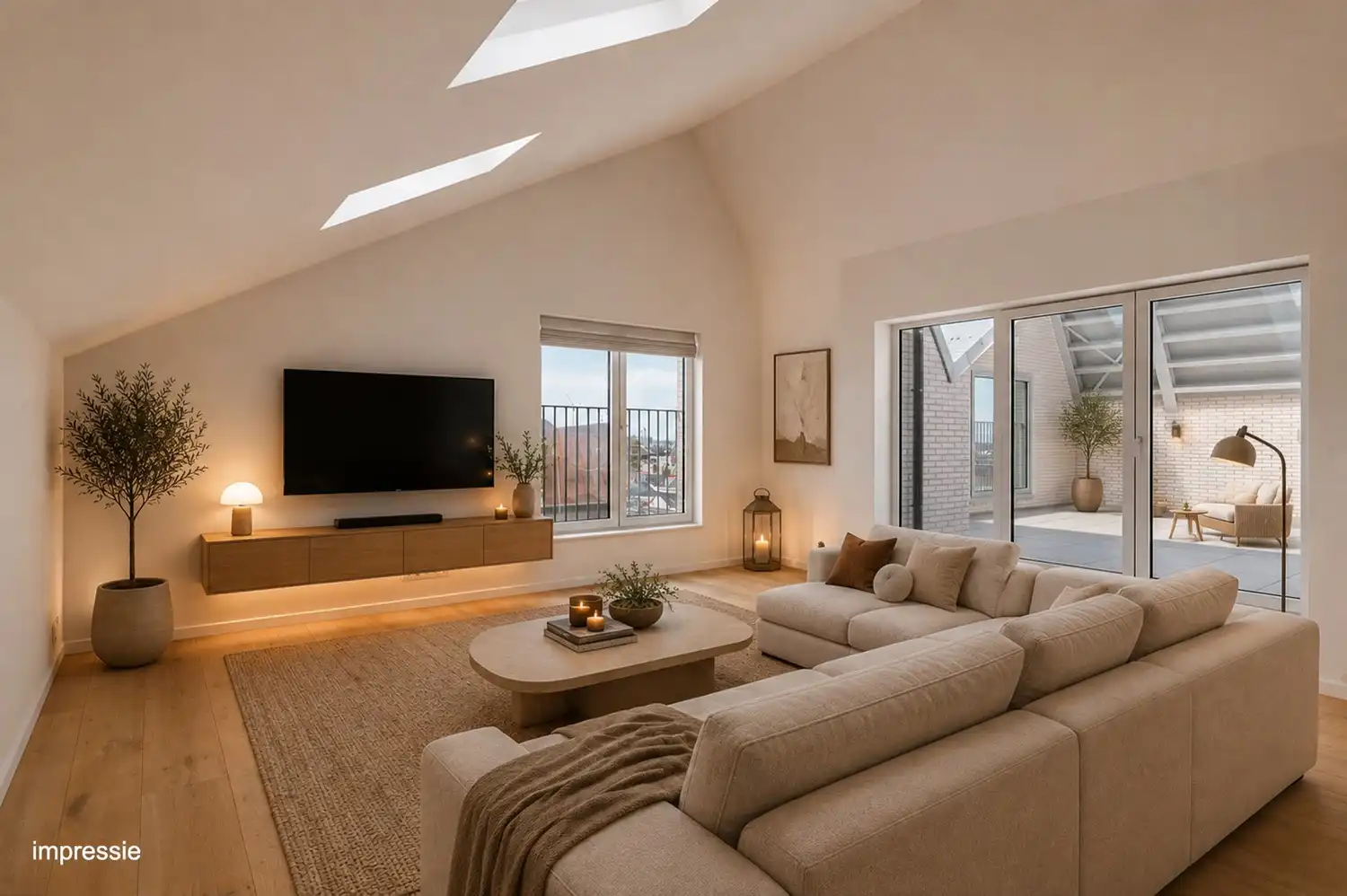 Nieuwbouw duplex penthouse met royaal terras in de Slachthuissite! foto 7