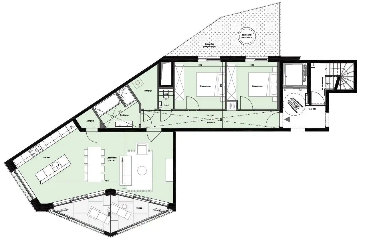 A0101 Rivert nieuwbouwappartement te Antwerpen foto 20