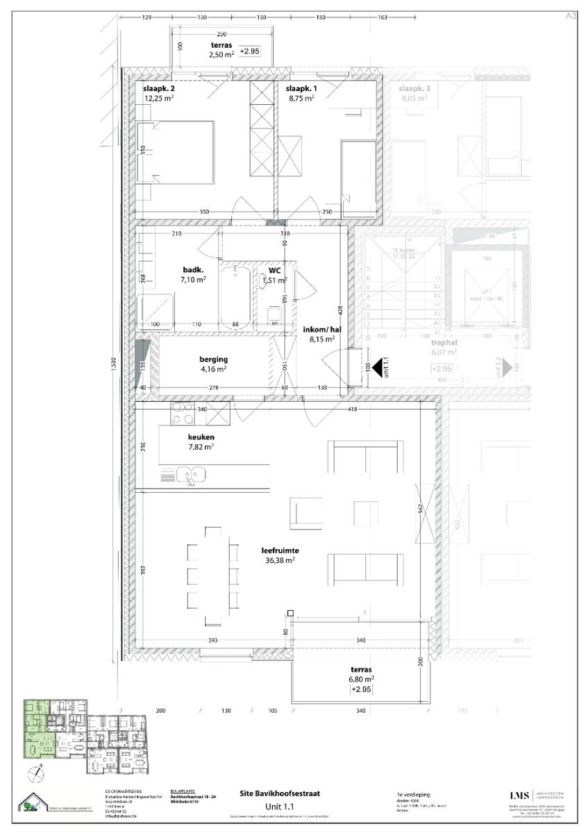 Appartement te koop Bavikhoofsestraat 18 24/1.1. - 8710 Ooigem