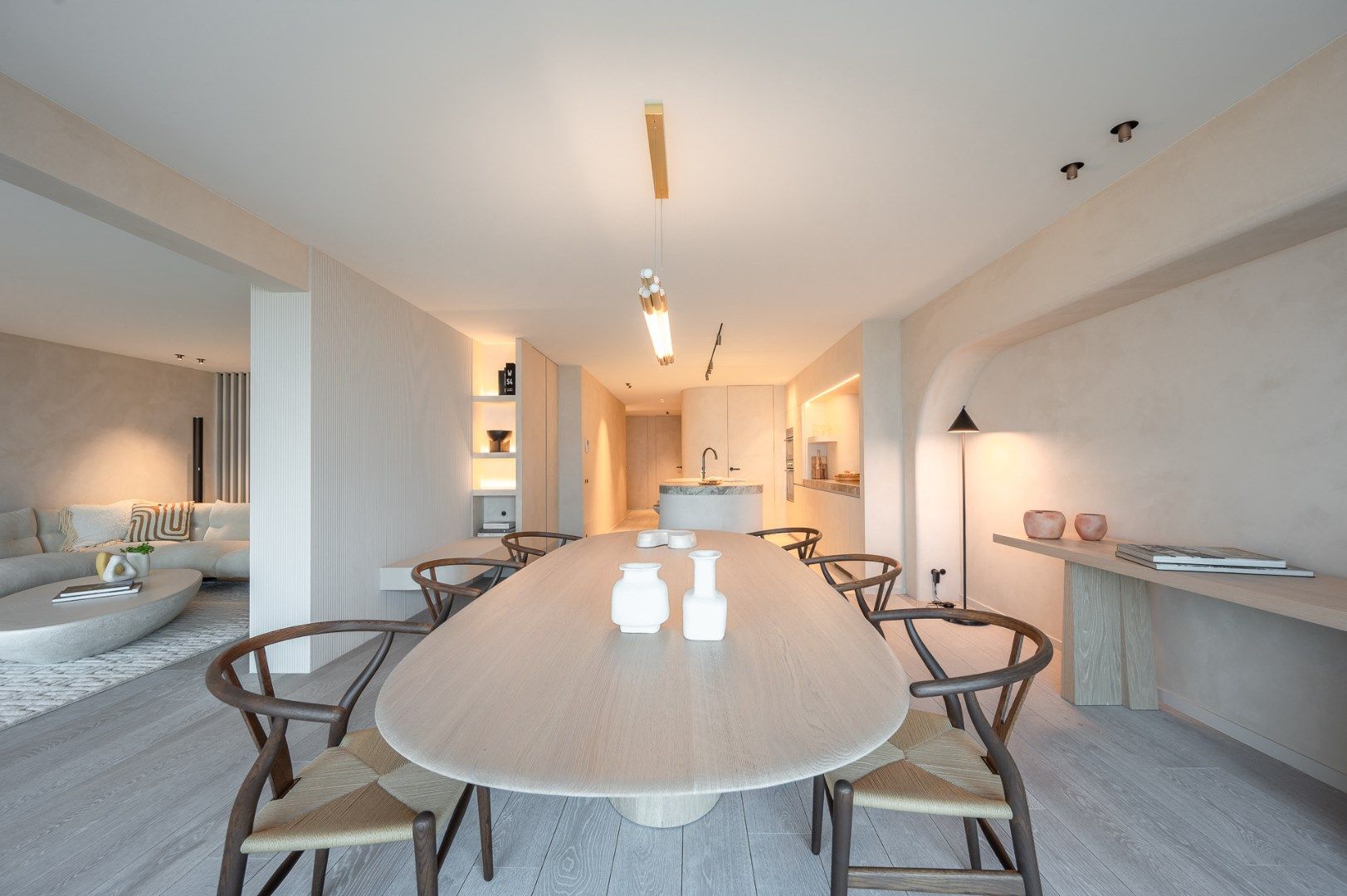 Uitzonderlijk dubbel appartement met prachtig frontaal zeezicht in het Zoute foto 14