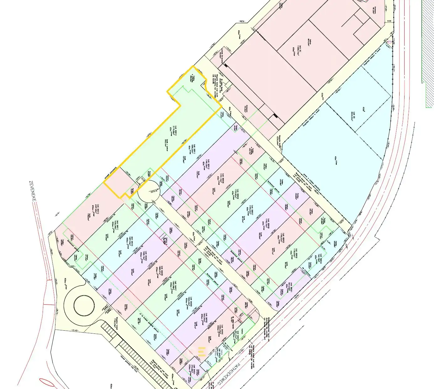 Instapklaar BEDRIJFSGEBOUW bestaande uit MAGAZIJNEN (2.685m²) met 2 LAADKADEN en instapklare KANTOREN (600m²) op industriezone "Herdersbrug" te Brugge foto 16
