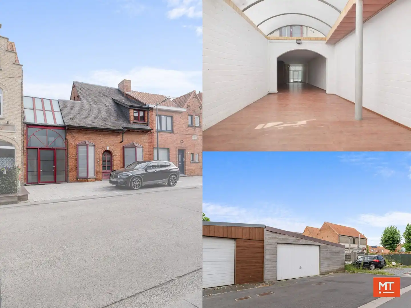 Hoofdfoto van de publicatie: Bijzonder ruime woning met opslagruimte, dubbele garage en uitweg in centrum Langemark