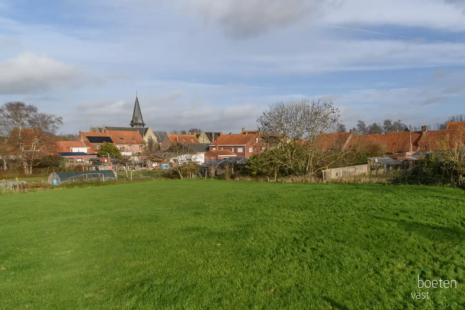 KROMBEKE: Afbraakpand op 730m² grondoppervlakte met goedgekeurde verkaveling voor 3 bouwloten, georiënteerd naar de avondzon. foto 6