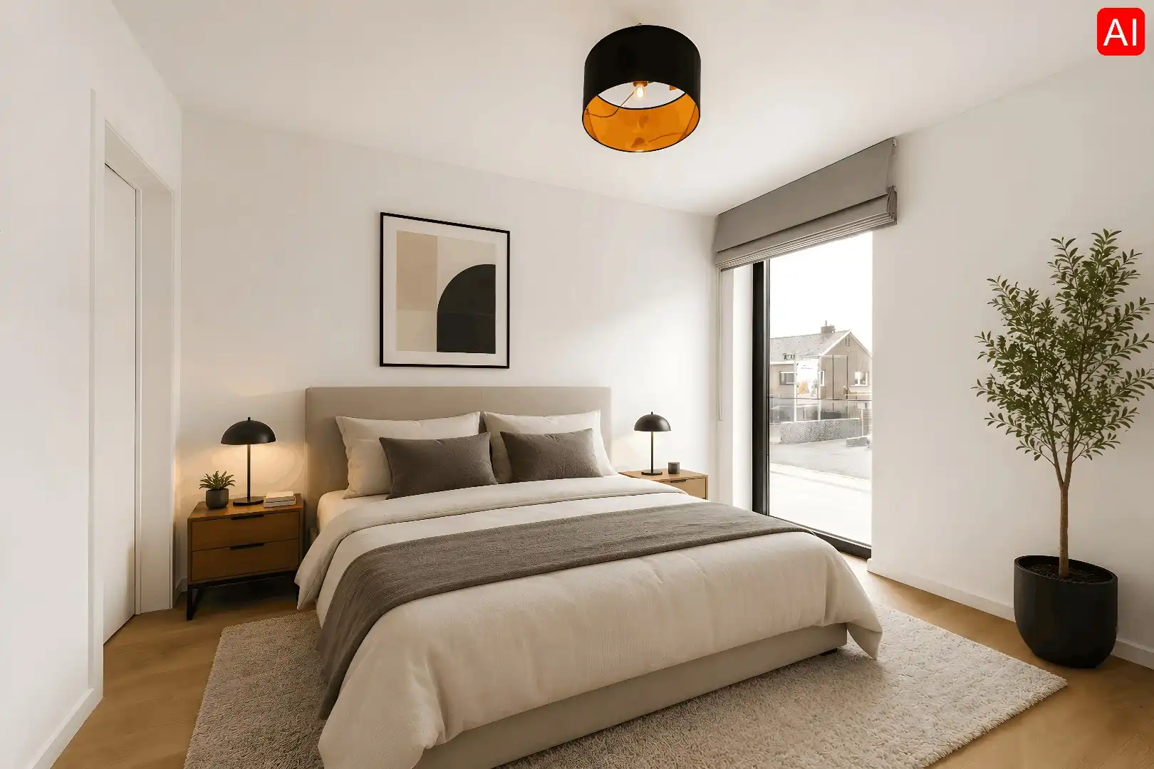 Instapklaar, energiezuinig appartement (2019) met terras in Beveren-Leie foto 9