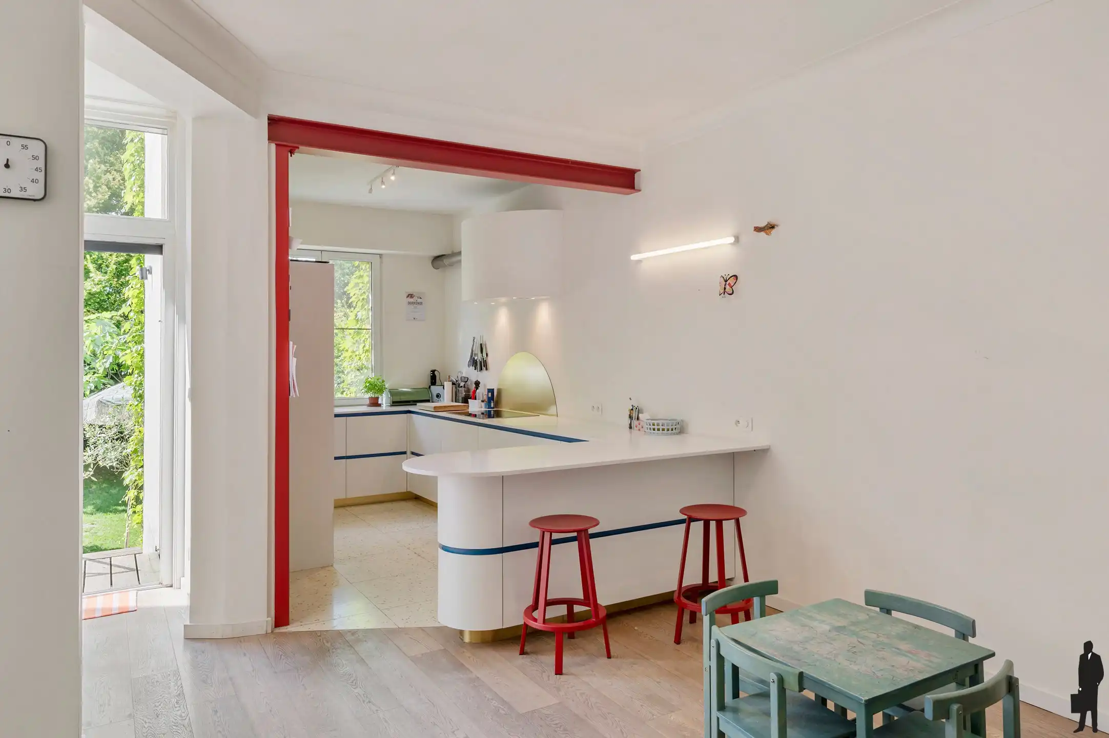 Ruim duplexappartement met prachtige tuin man 130m² foto 9