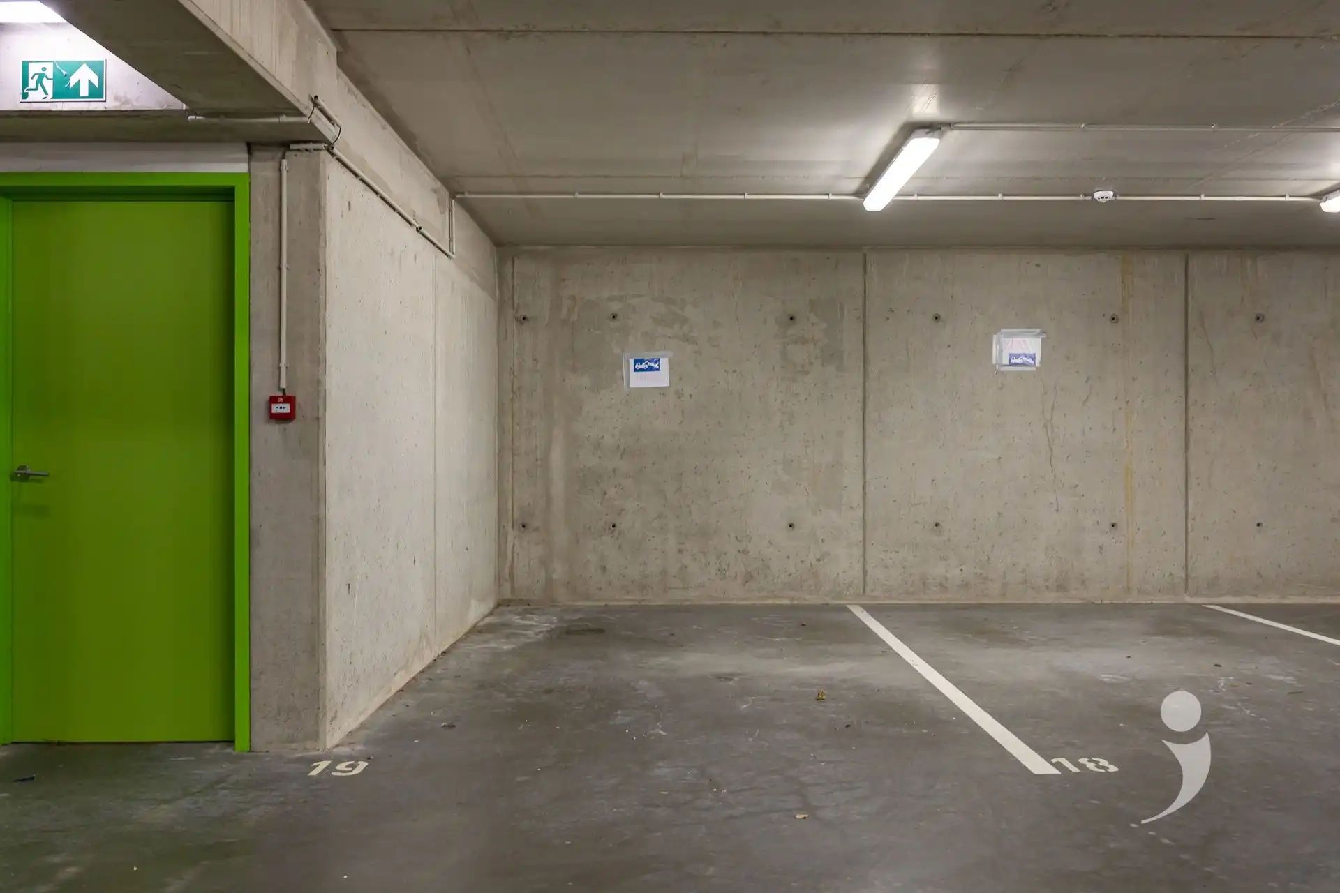 Ondergrondse staanplaats(en) in Residentie Woods Leuven foto 5