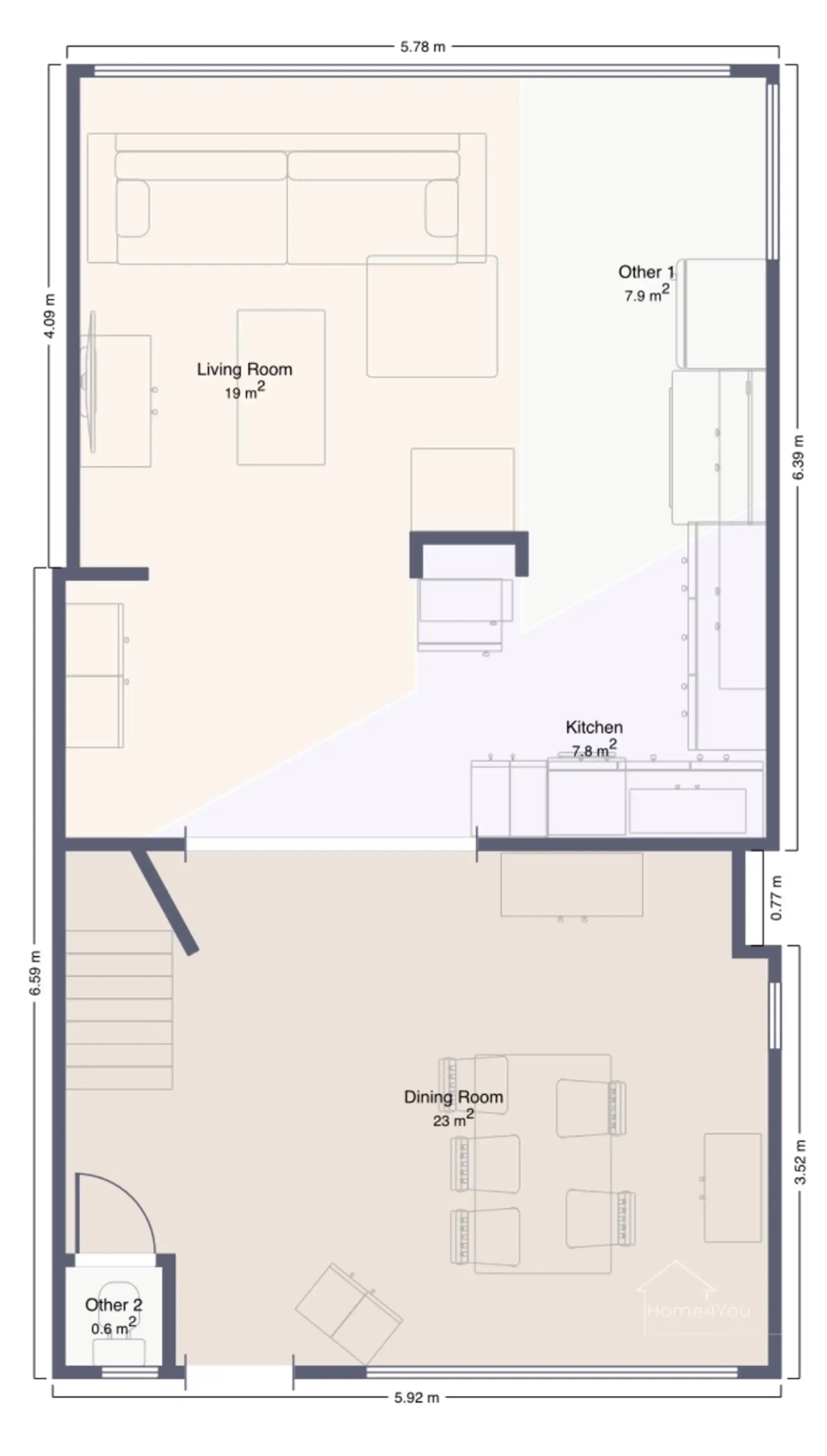 Instapklare HOB, 3 slaapk, B-label en tuin foto 24