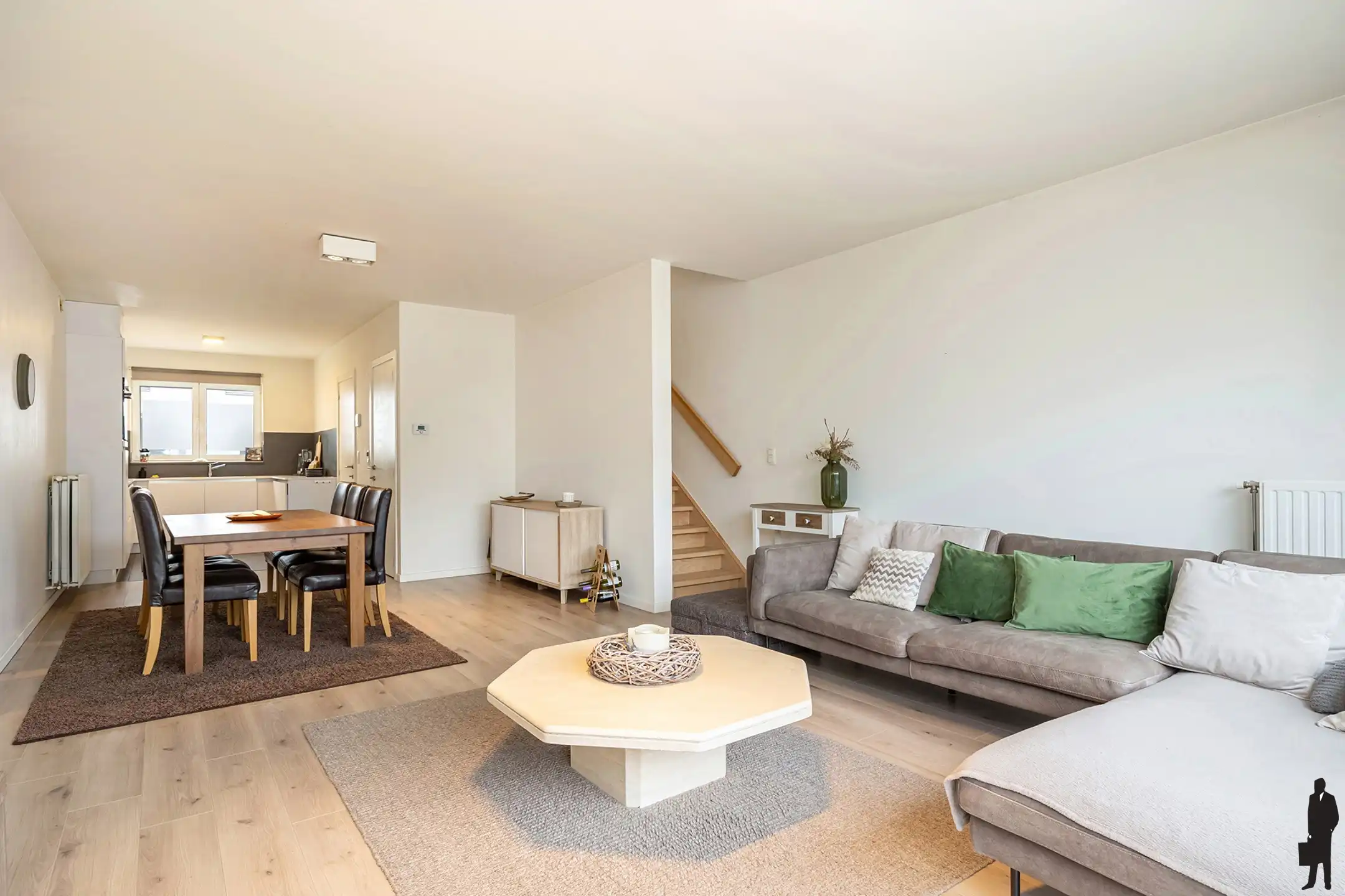 Modern duplex app met 3 slpk en ondergrondse staanplaats foto 2