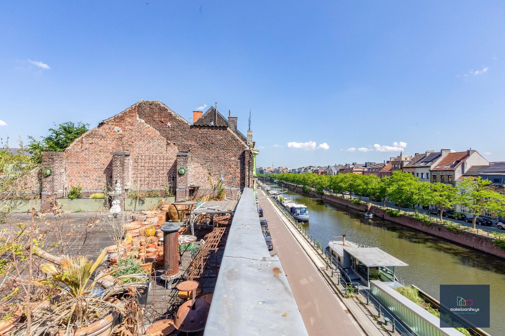 Unieke penthouse met prachtig terras en garagebox te Visserij foto 32