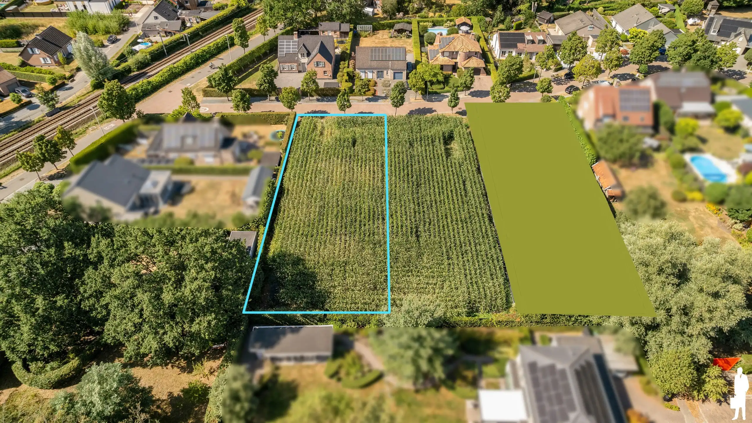 Bouwperceel op gegeerde locatie foto 4
