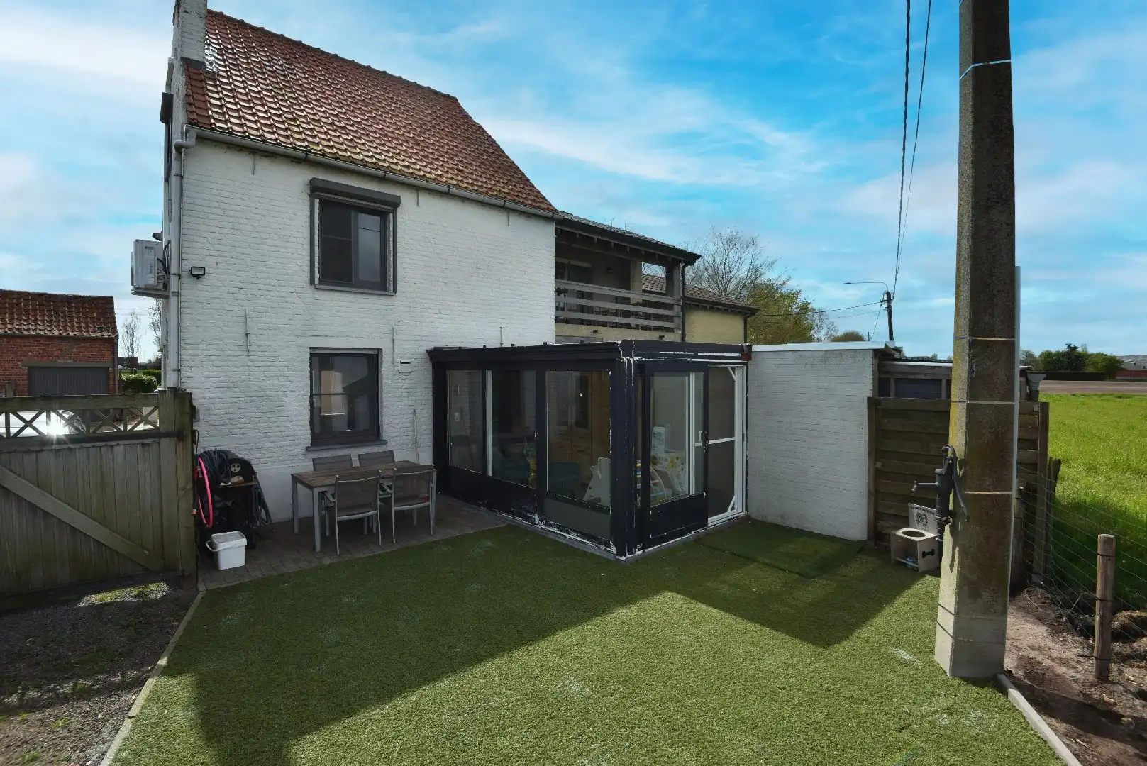 Energiezuinige landelijk gelegen woning  met 2 slpks te Kaprijke foto 2