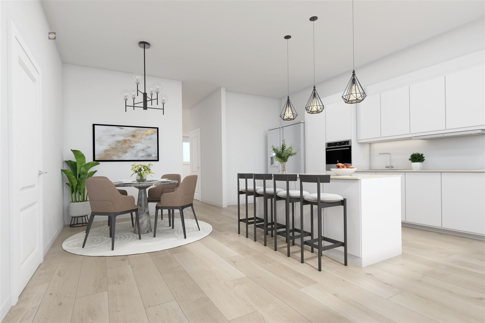 Stijlvol gerenoveerd appartement op centrale ligging foto {{pictureIndex}}