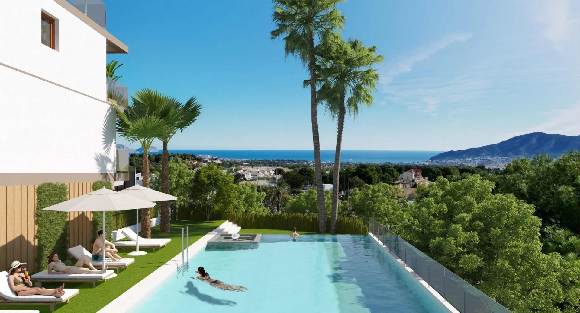 Luxe leven tussen bergen en zee: eigentijdse villa’s en vakantiewoningen met uitzicht in La Nucía foto {{pictureIndex}}