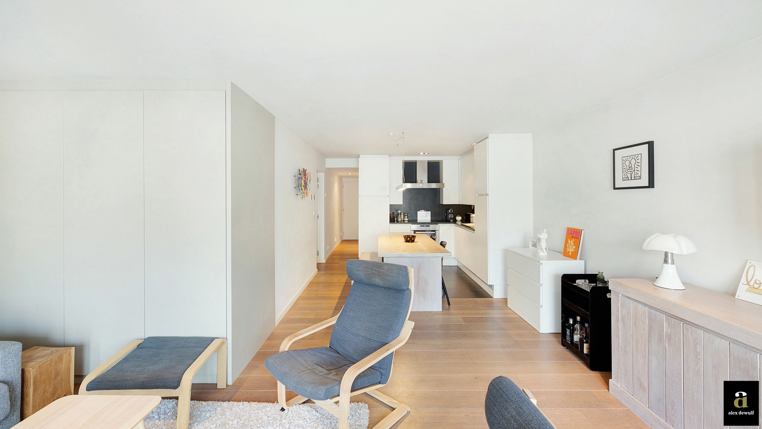 Gemeubeld modern appartement met 2 slaapkamers op centrale ligging niet ver van het Rubenspein [Blancgarinstraat]. foto 5